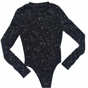 Cider Constellation Glitter Body Suit